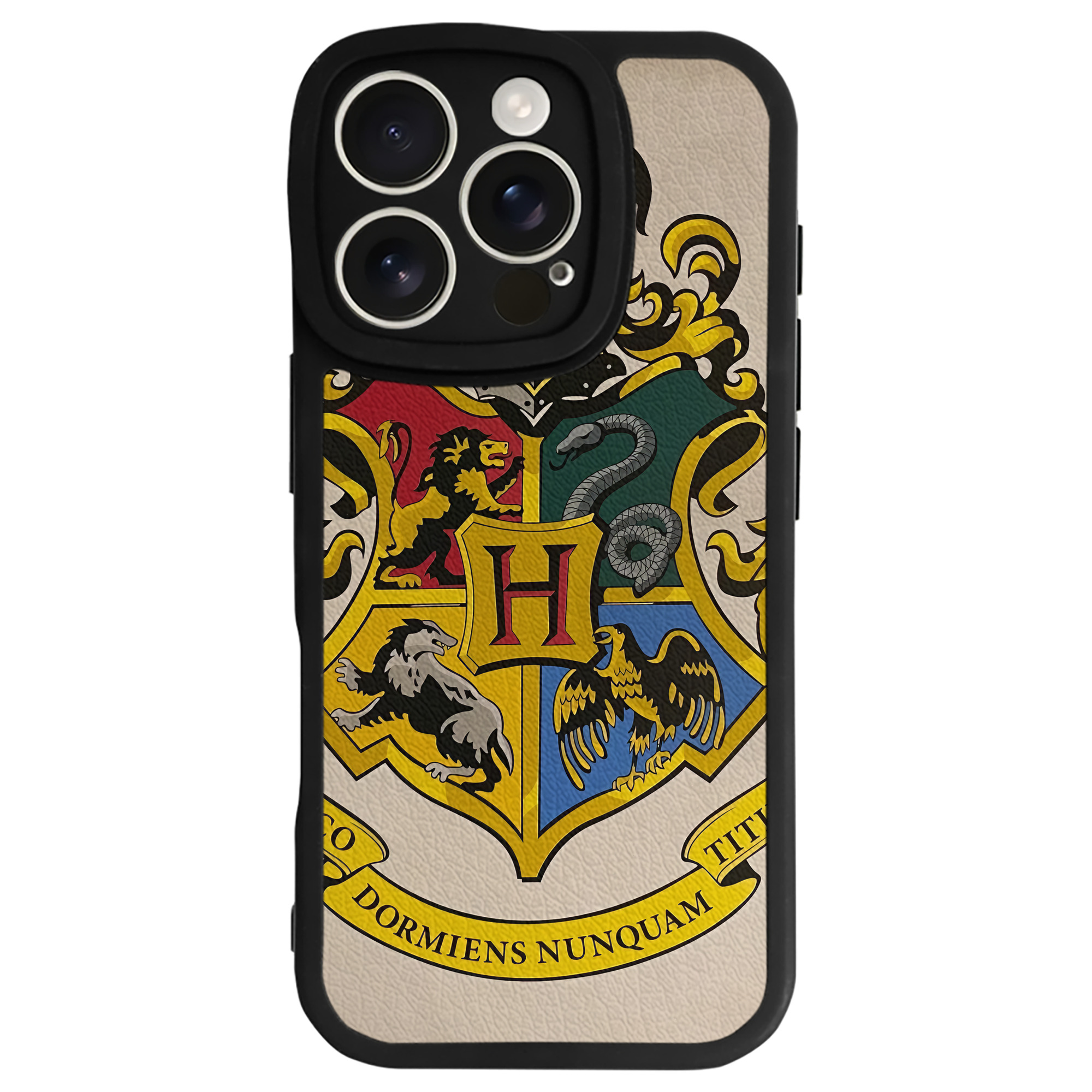 （画像用） Harry Potter ハリー・ポッターシリーズ 【iPhone 16シリーズ対応】シリコンスマホケース（レザー調） 材質：シリコン